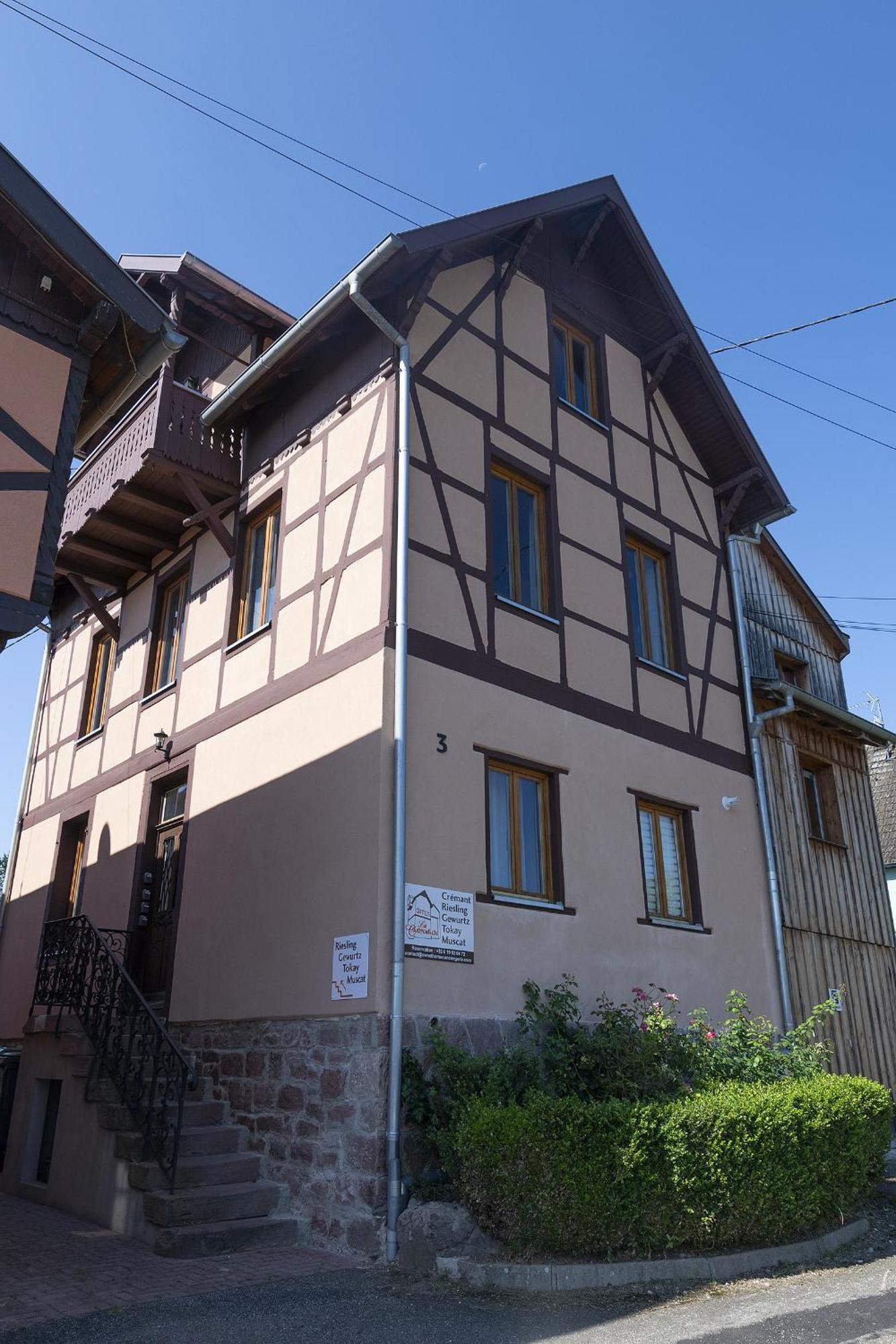 Pinot Gris - Charmant Studio Au Coeur Du Vignoble - Parking Gratuit Riquewihr Exteriör bild